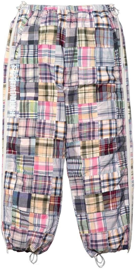Supreme®/GOODENOUGH Patchwork Madras Full Zip Track Pant view 13